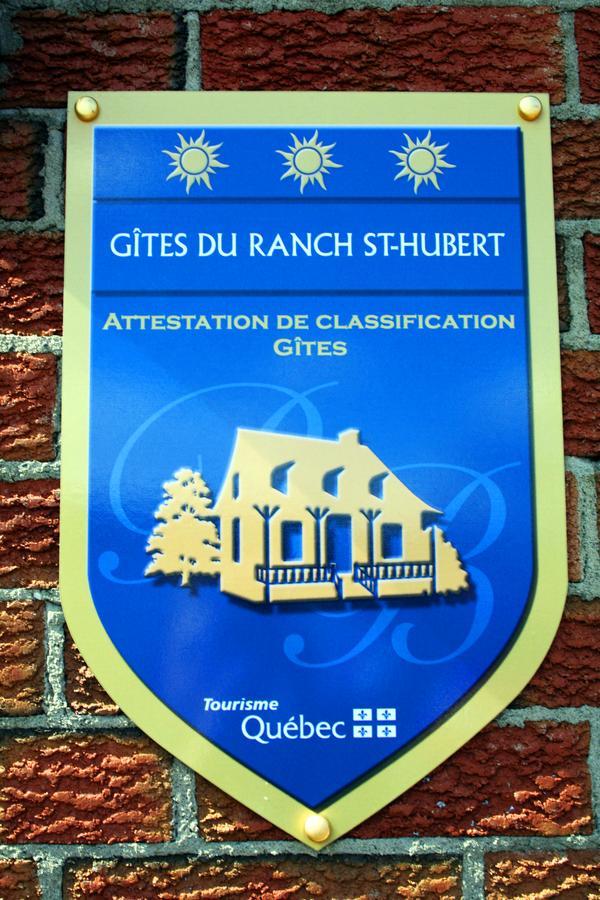לינה וארוחת בוקר Saint-Hermenegilde Ranch St-Hubert מראה חיצוני תמונה